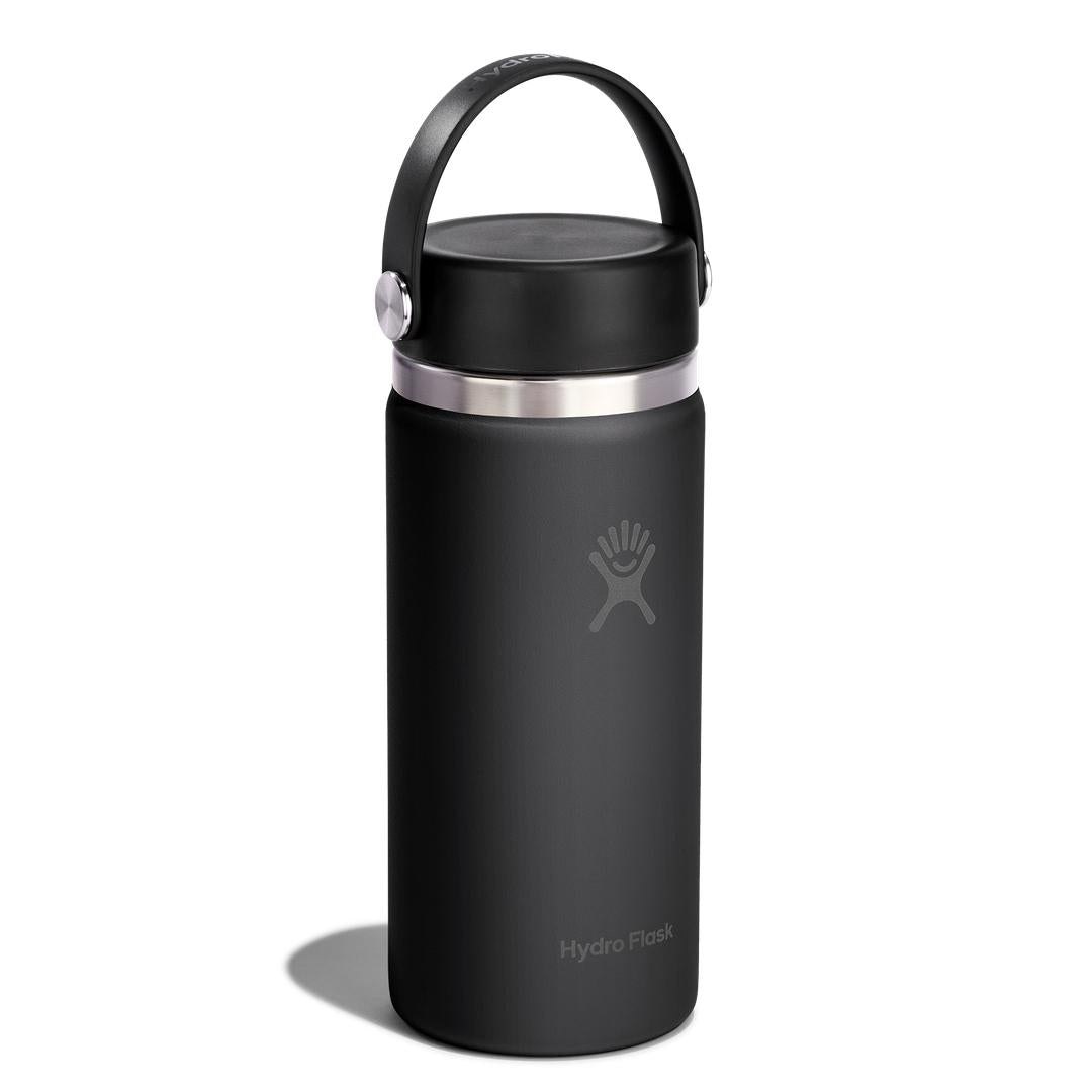 16 oz Wide Flex Cap - Black | Hydro Flask Singapore