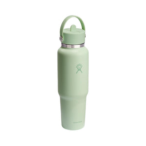 Wide Flex Straw Travel Bottle 40Oz - Aloe