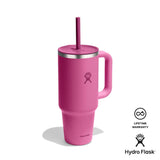 Hydro Flask 40 Oz All Around Travel Tumbler with Press-In Straw Lid - Reef