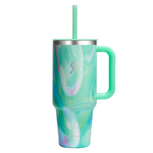 Hydro Flask 40Oz Travel Tumbler - Jelly LE - Jelly Green LE