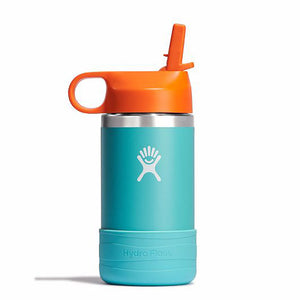 Hydroflask - 12 Oz Kids Wide Mouth w/ Straw Cap - SeaSpray