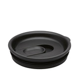Medium Closeable Press-In Lid - BLACK