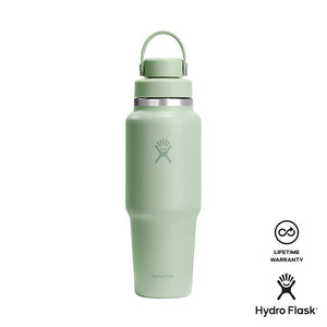 Hydro Flask 32 Oz Wide Mouth Travel Bottle with Flex Chug Cap - Aloe