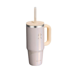 24OZ Travel Tumbler-Glimmer Cream