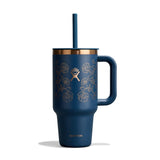 32OZ Travel Tumbler Western-Dark Blue