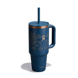 40OZ Travel Tumbler Western-Dark Blue