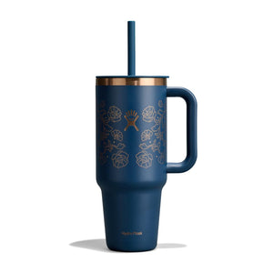 40OZ Travel Tumbler Western-Dark Blue