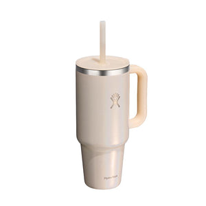 40OZ Travel Tumbler-Glimmer Cream