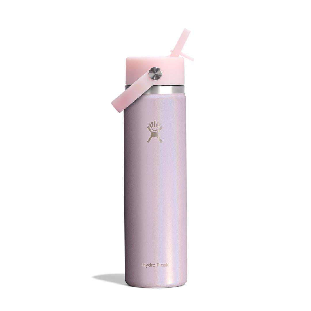 24 oz Wide Flex Straw Cap - Glimmer Pink | Hydro Flask Singapore