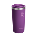 12 Oz All Around Tumbler Press-In Lid - Beachplum Purple