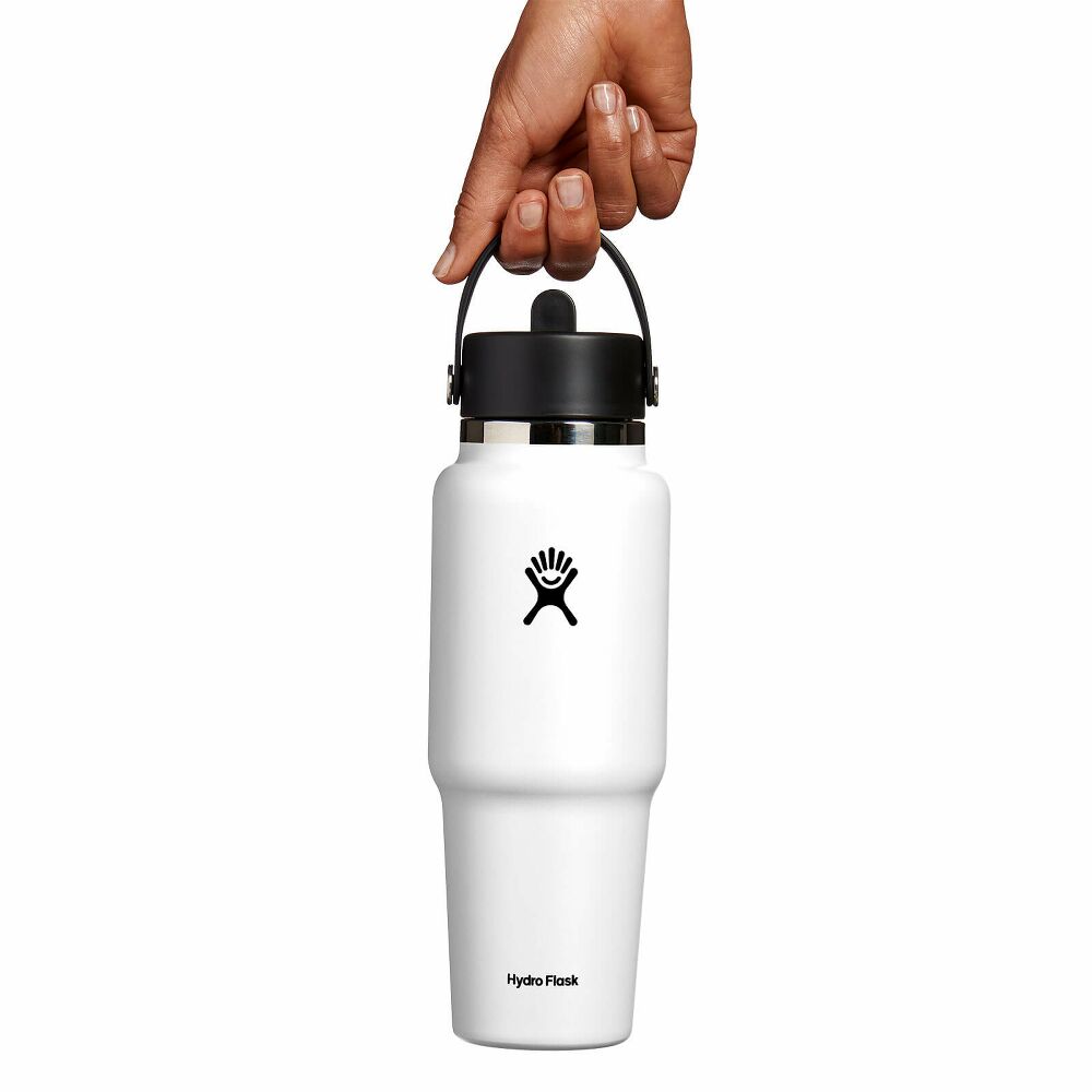 32Oz Wide Flex Straw Travel Bottle - White | Hydro Flask Singapore